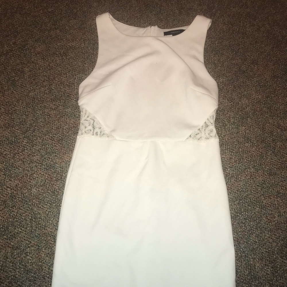white dress